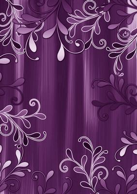 Purple Painted Swirls A4 Backing Paper