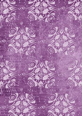 Retro Glitter Flake Smokey Lilac A4 Backing Paper