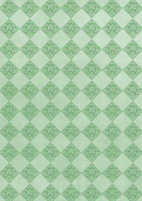 Mint Green Daisy Check A4 Backing Paper