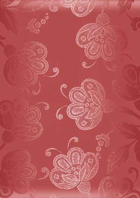 Pink Satin Flowers A4 Backing Paper