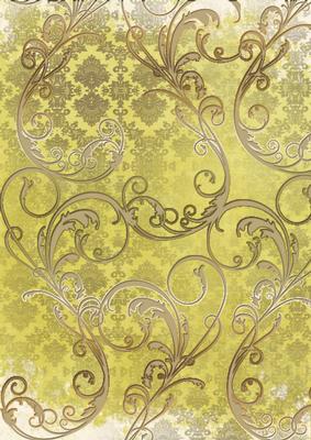 Primrose Greige Swirls A4 Backing Paper