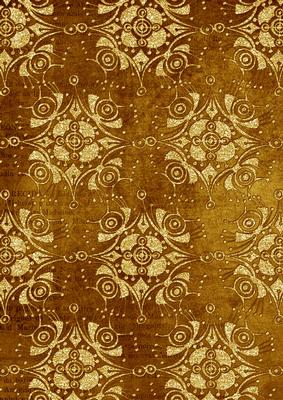 Christmas Snowflake Glitter Gold A4 Backing Paper