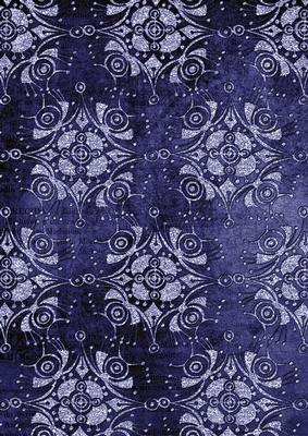 Christmas Snowflake Glitter Dark Blue A4 Backing Paper