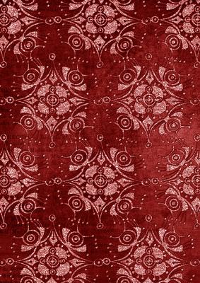 Christmas Snowflake Glitter Dark Red A4 Backing Paper