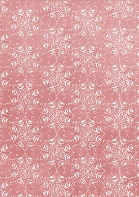 Pale Snowflake Pink A4 Backing Paper