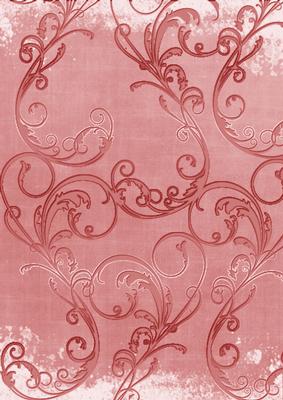 Pink Grunge Swirl A4 Backing Paper