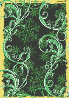 Christmas 3 Little Angels Swirl Backing Paper