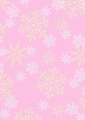 Oh Pink Christmas Tree Swirls Backing Paper