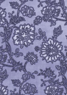 Blue Mini Floral Wallpaper A4 Backing Paper