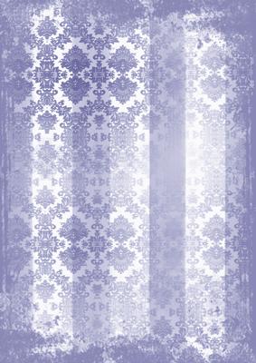 Blue Grunge Dolly Stripe Lace A4 Backing Paper