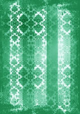Dark Green Grunge Dolly Stripe Lace A4 Backing Paper