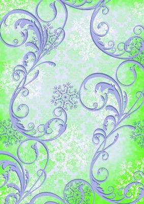 Christmas Fireplace Swirls Backing Paper