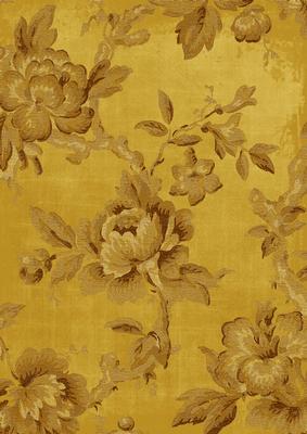 Gold Textured Roses A4 Backing Paper