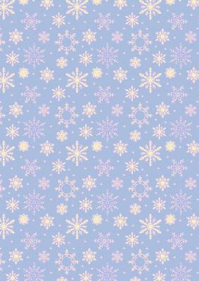 Christmas Blue Fir Candles Backing Paper