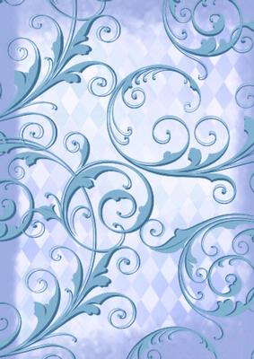 Christmas Choirboy Swirls Backing Paper