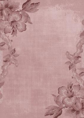 Dusky Pink Textured Rose Corner A4 Backing Paper