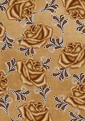 Vintage Tea Rose Swirls A4 Backing Paper