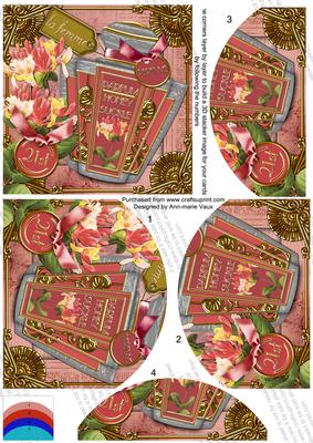 Honeysuckle Perfume 21st Birthday 5in Bottom Stacker
