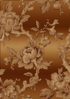 Vintage Tea Metallic All Over Rose A4 Backing Paper