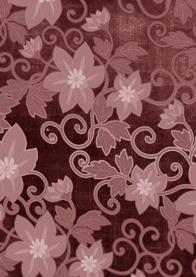 Dusky Pink All Over Floral A4 Backing Paper