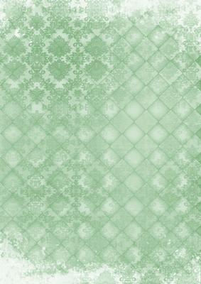 Mint Green Old Lace Check A4 Backing Paper