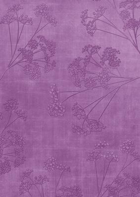 Purple Embossed Dainty Gypso A4 Backing Paper