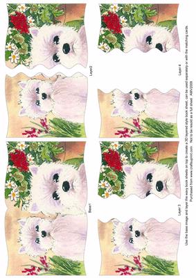 Beautiful Westies Wavy Book Side Stacker