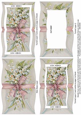 Lily of the Valley Tunnel Book Sheet
