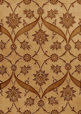 Vintage Tea Floral Entwined Embossed A4 Backing Paper