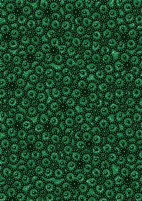 Dark Green Dark Beaded Flower A4 Backing Paper