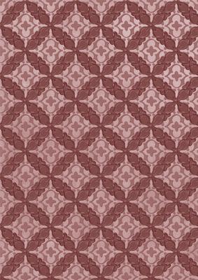 Dusky Pink Ditsy Heart Print A4 Backing Paper