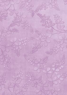 Lilac Embossed Oriental Fern A4 Backing Paper