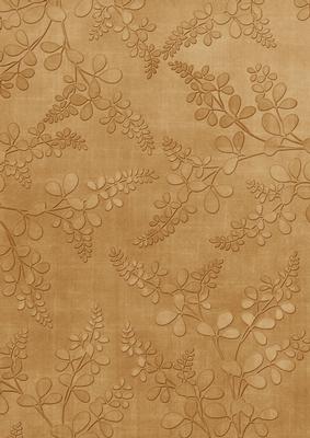 Vintage Tea Embossed Oriental Fern A4 Backing Paper