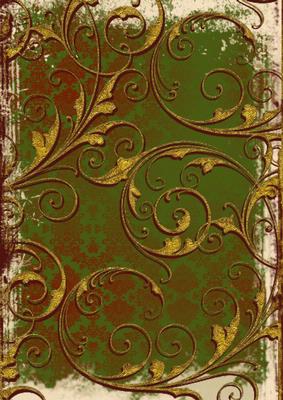 Christmas Roses Swirl Backing Paper
