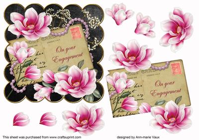 Blackpink Magnolia Your Engagement 6in Scallop Step by Step