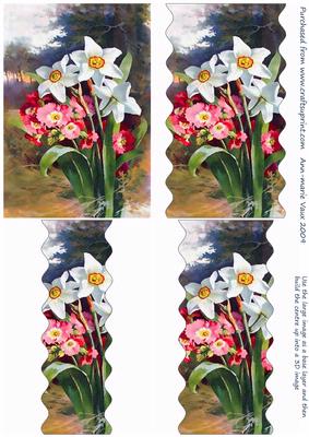 Bunch of Wildflowers Wavy Centre Stacker