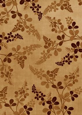 Vintage Tea Oriental Fern A4 Backing Paper