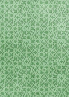 Mid Green Ditsy Heart Embossed A4 Backing Paper