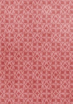 Red Ditsy Heart Embossed A4 Backing Paper