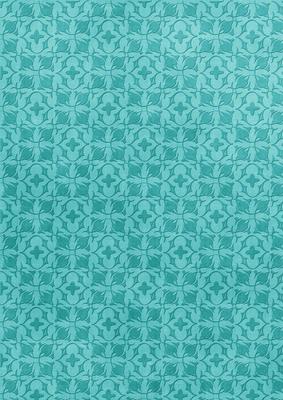 Teal Ditsy Heart Embossed A4 Backing Paper