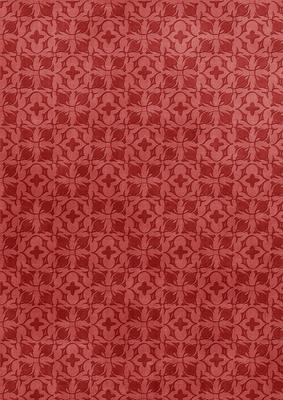 Dark Red Ditsy Heart Embossed A4 Backing Paper