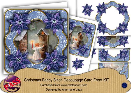 Choirboy Knocking Fancy Picture 8in Decoupage Cf Kit