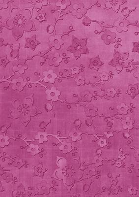 Cerise All Over Cherry Blossom A4 Backing Paper