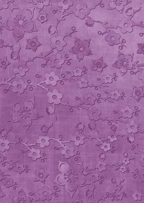 Purple All Over Cherry Blossom A4 Backing Paper