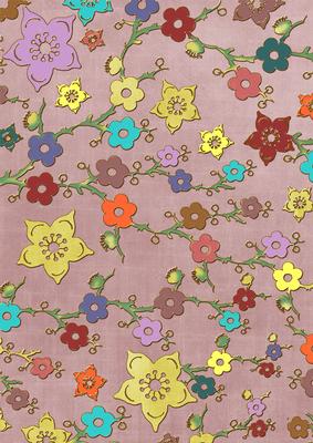 Dpink All Over Colour Cherry Blossom A4 Backing Paper
