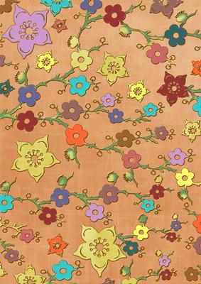 Borange All Over Colour Cherry Blossom A4 Backing Paper
