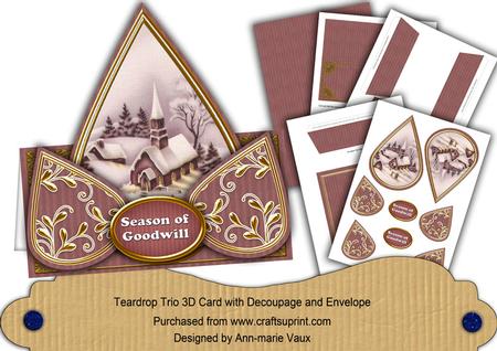 Plum Church Season of Goodwill Teardrop Trio Kit