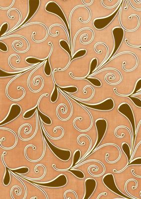 Borange Gold Swirls Large A4 Backing Paper