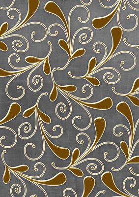 Black Gold Swirls Large A4 Backing Paper