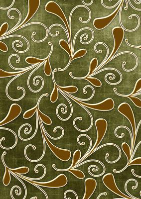 Olive Gold Darks Swirls Large A4 Backing Paper